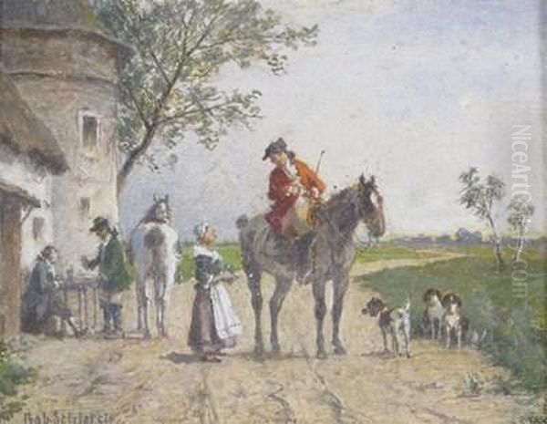 A Small Hunting Scene - view 1