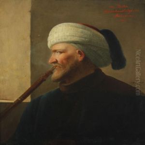 Au Pasha Marschand Algerin Suliman by Christian Andreas Schleisner