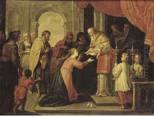 The Presentation of Christ in the Temple by Abraham Willemsens