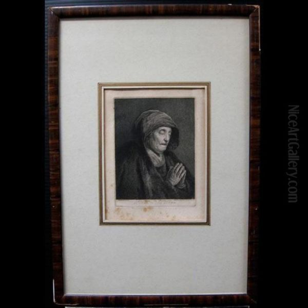 La Mere De Rembrandt Du Cabinet Du Sieur Godskoffsky - view 1