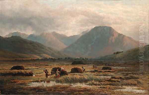 Peat Bog, Letterfrack, Connemara - view 1