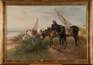 Anes En Bord De Mer by Henry Schouten