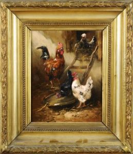Poules Et Coqs by Henry Schouten