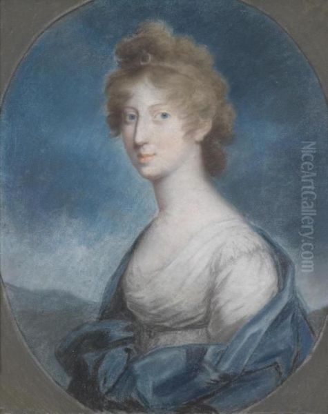 Portrait Of The Grand Duchess Elena Pavlovna Of Russia - view 1