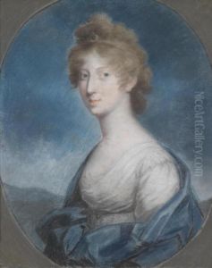 Portrait Of The Grand Duchess Elena Pavlovna Of Russia