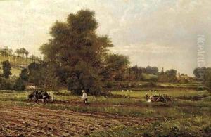 The plough team by James Whaite