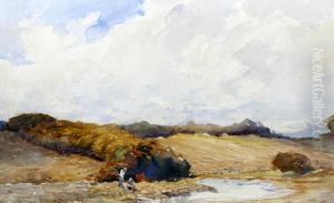 Landscape With Figures Seated By A Stream Landscape With Figures Seated By A Stream