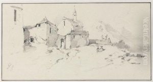 Mountain Village by Anton Schrodl