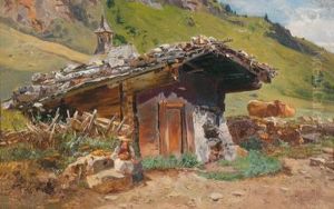 Haus In Ferleiten by Anton Schrodl