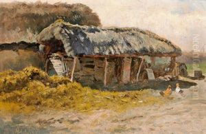 Huhnerhof In Der Puszta