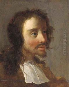 Portrait of a man by Lucas De Wael