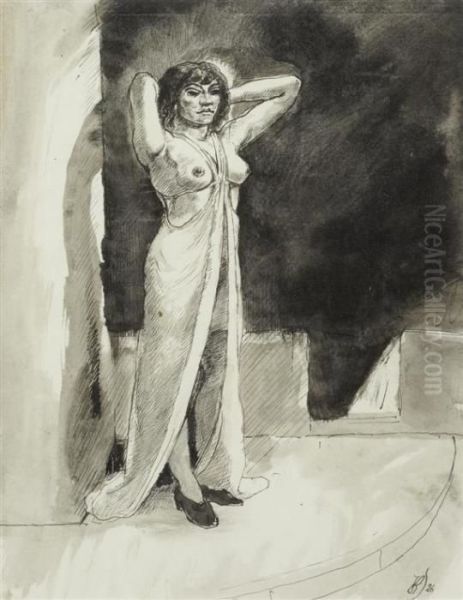 Woman In The Moonlight - view 1