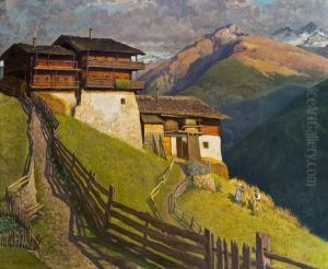 Bergbauernhof Im Defereggental, Osttirol by Karl Maria Schuster
