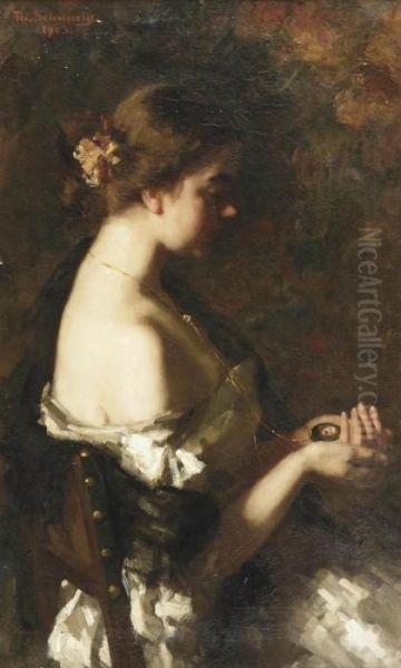 Verloren; Girl With A Medallion - view 1