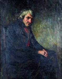 Oude Boer by Therese Schwartze