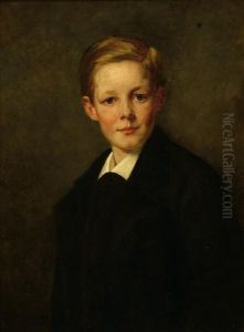 Portrait Of A Blond Young Man