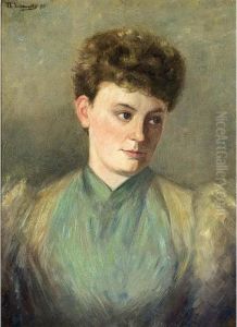 A Portrait Of An Elegant Lady
