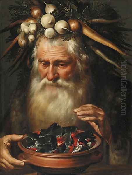 A Personification of Winter - view 1