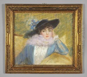Fanciulla Con Cappello by Pietro Scoppetta