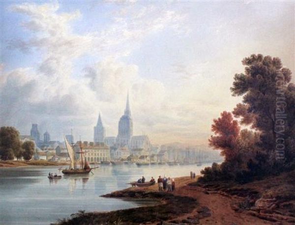 View Of Rouen - view 1