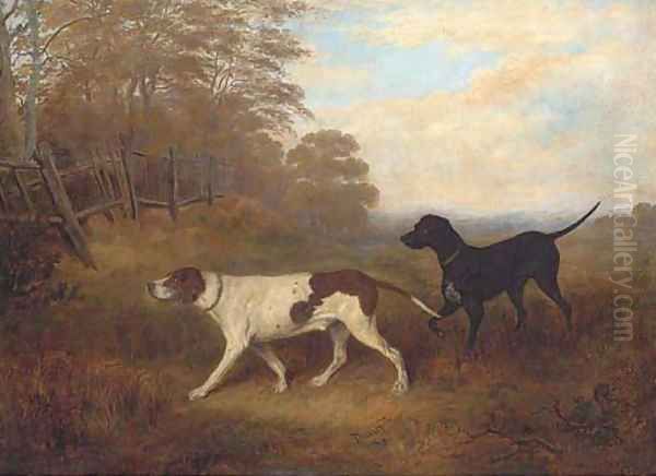 Gundogs on the scent - view 1