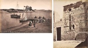 Ile De Phylae Temple D'isis by J. Pascal Sebah