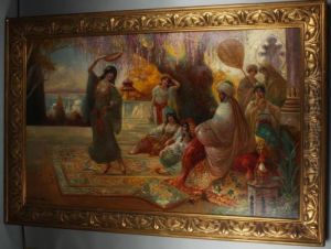 Orientalische Haremsszene