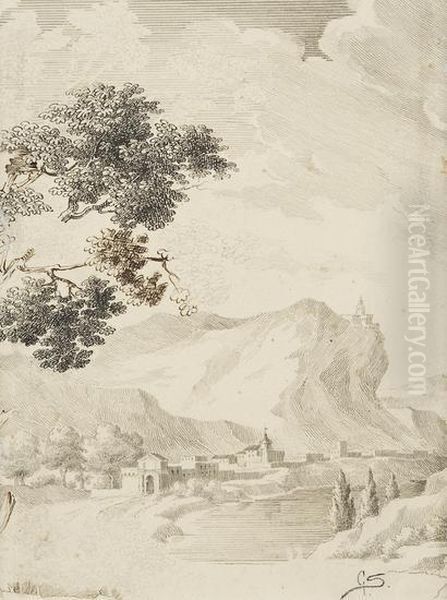 Scorcio Di Paese Montano In Riva Al Lago - view 1