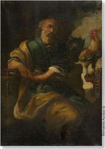 Circle Saint Peter. Canvas