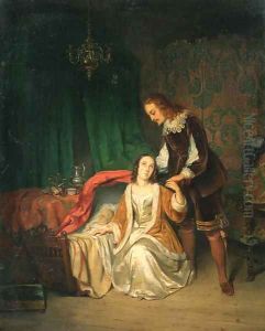 Domestic bliss by Petrus Theodorus Van Wijngaerdt