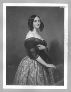 Portrait of a Lady by Franz Xavier Winterhalter