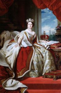 Queen Victoria by Franz Xavier Winterhalter