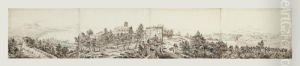 Panorama Di Napoli E Pozzuoli by Antonio Senape