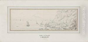 Veduta Del Golfo Di Napoli