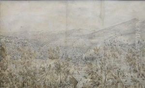 Panorama Di Napoli by Antonio Senape
