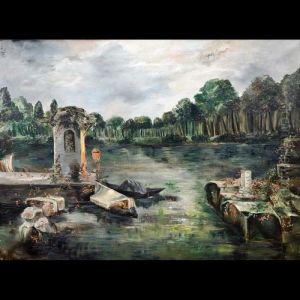 Paesaggio Romantico by Enrique Serra y Auque