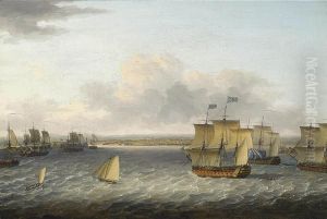 The Blue Squadron Of His Majesty's Fleet