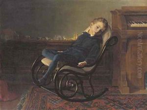 The Daydreamer by Christopher Whitworth Whall