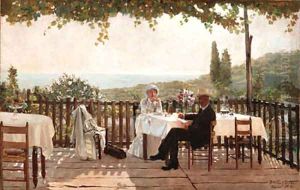Na Veranda em Roma by Pedro Weingartner