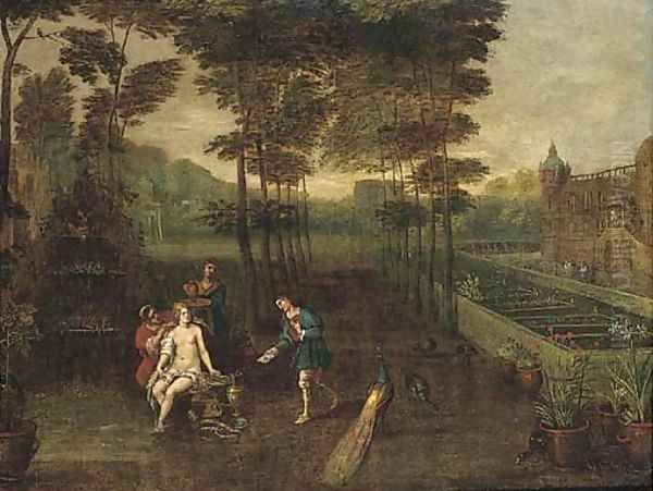 David and Bathsheba - view 1