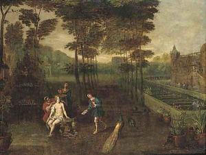 David and Bathsheba by Frans Wouters