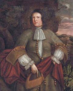 Portrait of Jeremiah Rossendale Esq. by John Michael Wright