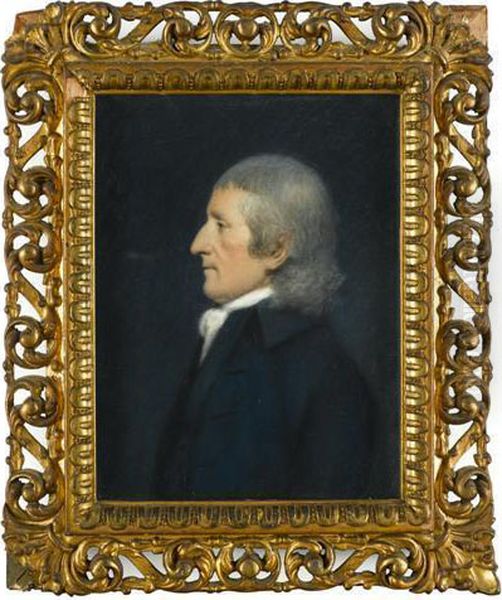 Profile Portrait Of Captain Israel Whelen - view 1