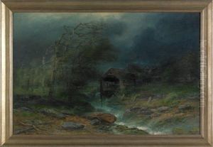 Landscape With A Mill by Christopher H. Shearer