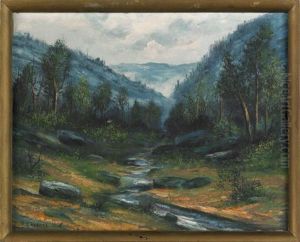 Wooded Landscape by Victor Shearer