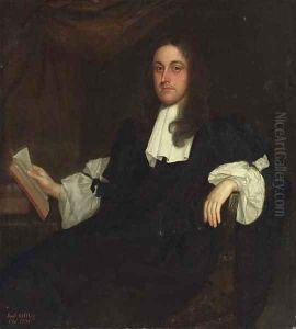 Portrait of Joseph Offley (d. 1721) by John Michael Wright