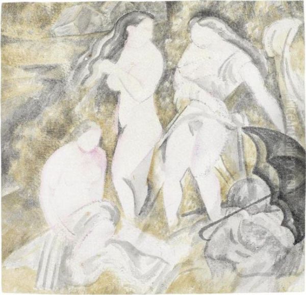 The Bathers - view 1