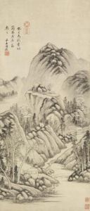 Reading In The Autumn Mountain by Wang Shimin