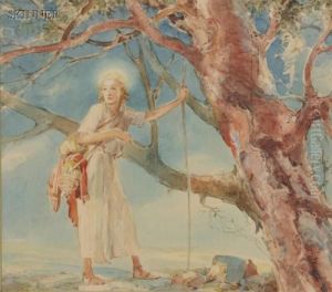 Under The Tree by Everett Shinn