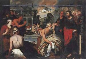 The Pool of Bethesda by Artus Wollfort